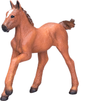 Mojo Horses speelgoed paard Arabisch Veulen Kastanje - 381019