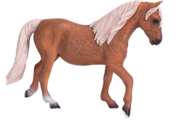 Mojo Horses speelgoed paard Morgan Hengst Bruin - 381021
