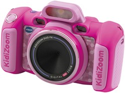 VTech appareil photo enfant KidiZoom Duo FX - Rose - Jouet créatif pour enfants