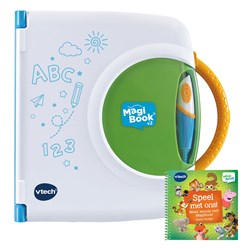 VTech éducatif Magibook Starterset Vert livre d'activités interactif