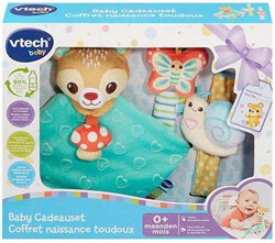 VTech baby cadeauset knuffeldoekje en dierenbandjes voor baby's