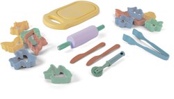 Dantoy outils et accessoires pâte à modeler pastel set 18 pièces