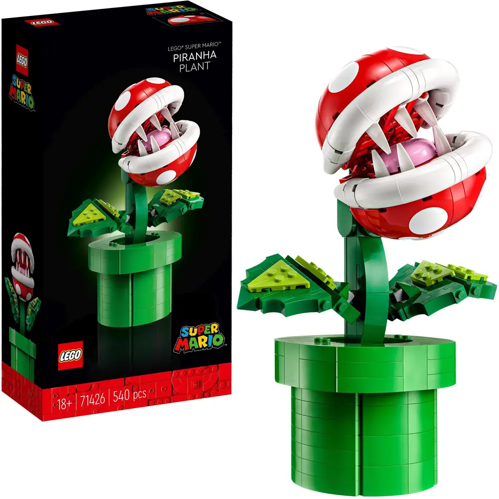 LEGO Super Mario set de construction Plante Piranha 71426 modèle d’exposition
