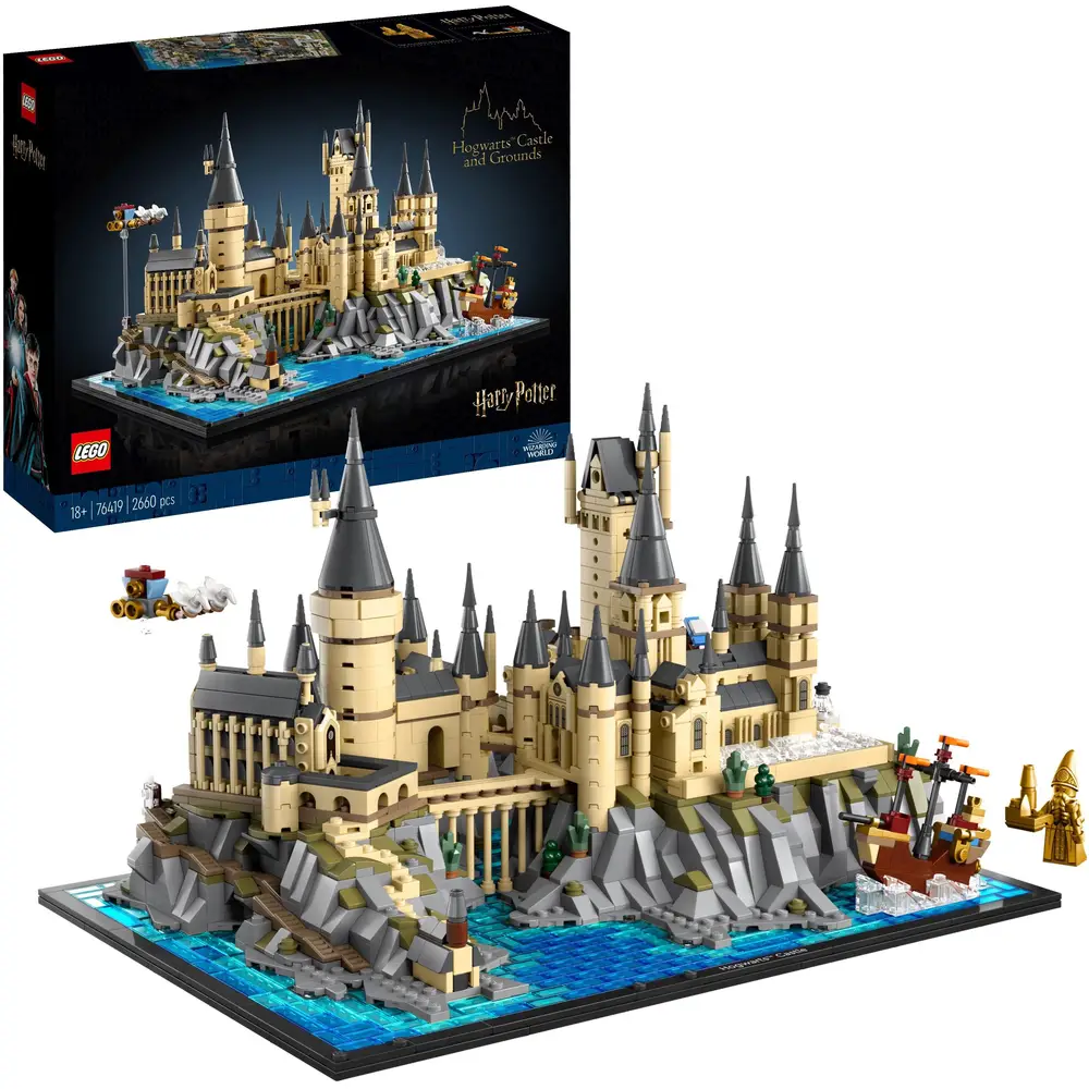 LEGO Harry Potter Kasteel Hogwarts bouwset grote display 76419