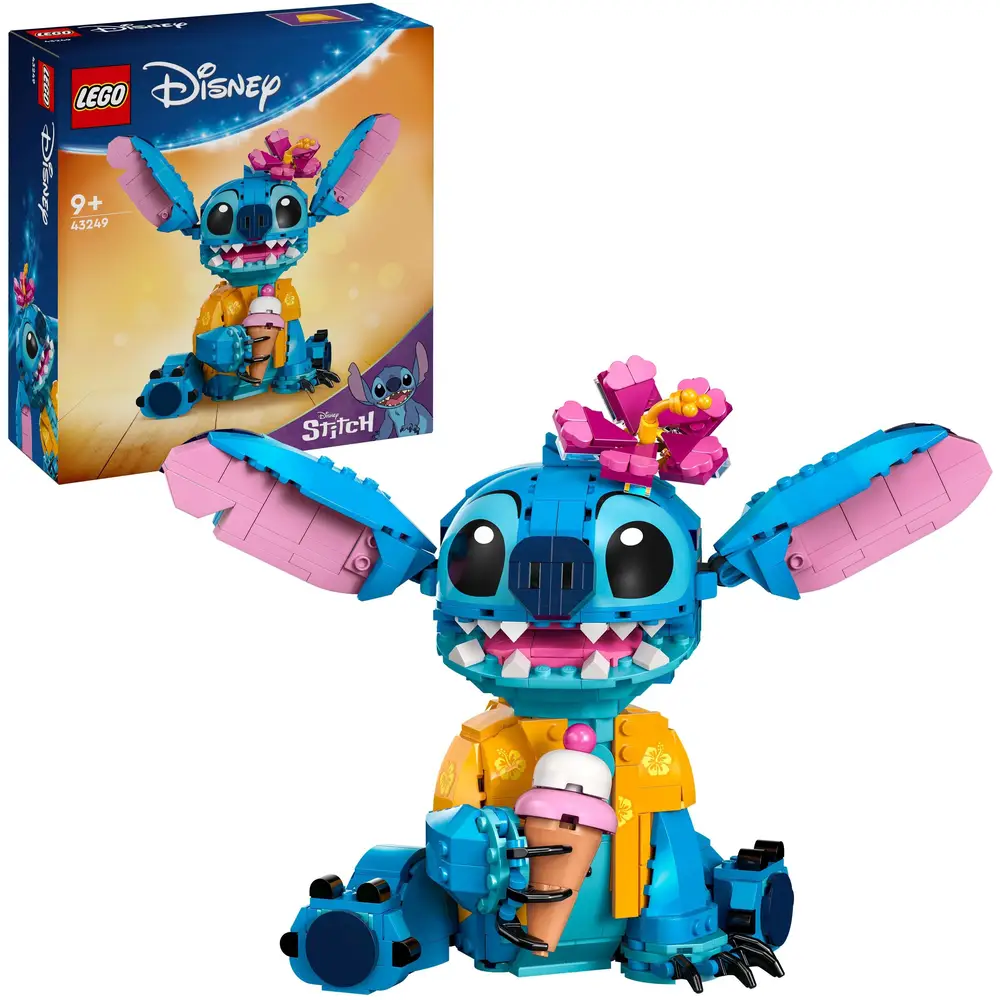 LEGO Disney set de construction Stitch - Figurine Lilo et Stitch 43249