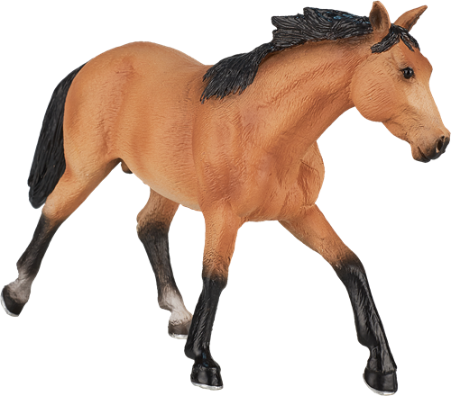 Mojo Horses speelgoed paard Quarter Horse Buckskin - 387121