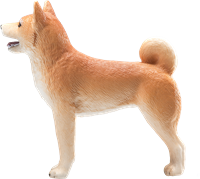 Mojo Jouet Animaux Shiba Inu - 387140
