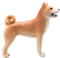 Mojo Jouet Animaux Shiba Inu - 387140-2