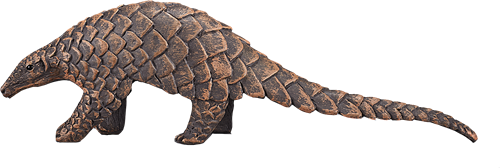 Mojo Jouet Wildlife Pangolin Indien - 387174