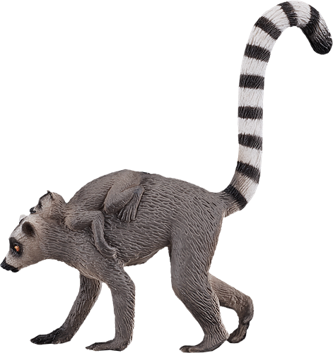 Mojo Jouet Wildlife Lémur à queue annelée avec bébé - 387237