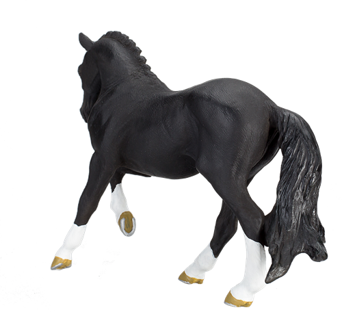 Mojo Horses speelgoed paard Hannoveraan Zwart - 387241-2