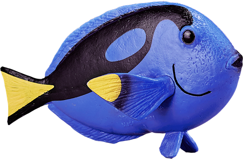 Mojo Sealife speelgoed Blauwe Tang Vis - 387269