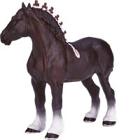 Mojo Horses speelgoed Shire Paard - 387290-2