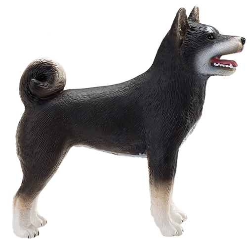 Mojo Pets speelgoed Shiba Inu Zwart - 387363