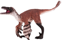 Mojo jouet dinosaure Troodon avec mâchoire mobile - 387389