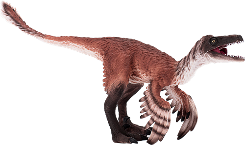 Mojo jouet dinosaure Troodon avec mâchoire mobile - 387389-2