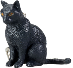 Mojo Farm & Pets Sleutelhanger Zwarte Kat - 387456