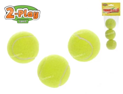 Balles de tennis set jaune - Balles de tennis sans pression pour toutes surfaces-2