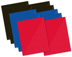 10 schriften 80 blz ruit 10mm A5 basic