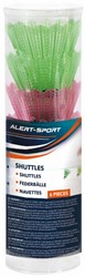 Alert volants de badminton colorés - 6 pièces - jouet sportif