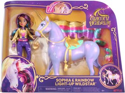 Spin Master eenhoorn speelgoed Unicorn Wildstar Rainbow Light Up & Pop Sophia