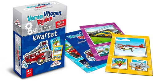 Identity games voertuigen kwartetspel junior - educatief kaartspel-2