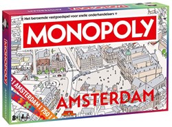 Identity Games bordspel Monopoly Amsterdam 750 jaar editie karton