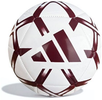 Adidas voetbal Starlancer Club wit/rood trainingsbal duurzaam