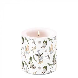 Ambiente petite bougie lutins de la forêt décoration lumière d'ambiance