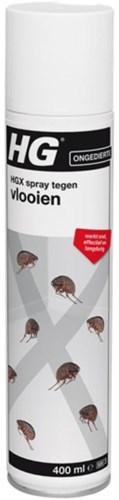 HG Spray Anti Vlooien - Omgevingsspray 400ml voor Huisdieren