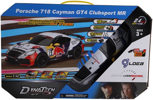 Radiografisch bestuurbare auto porsche 1:14 718  cayman gt4 clubsport mr