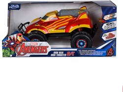 Dickie Voiture RC Marvel Iron Thruster 1:14 rouge télécommande turbo