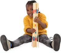 Creative Craft Group mikado spel XL houten stokken 50cm - 41 stuks-3