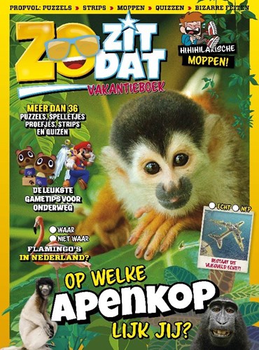 Boek Specials Nederland livre de vacances Zo Zit Dat - énigmes et faits d'été