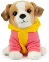Studio Pets peluche chien Jack Russell Jacky 23cm jouet en peluche