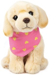 Studio Pets knuffel hond Labrador Happy 23cm pluche speelgoed