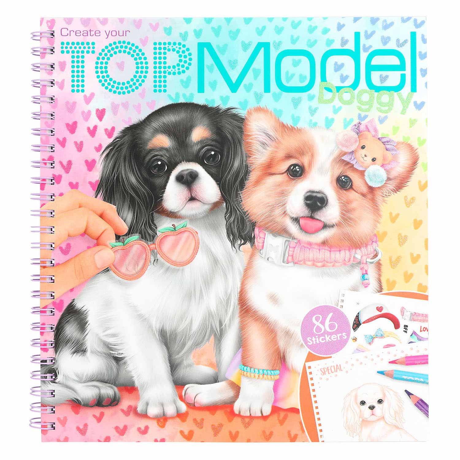 Depesche Créez votre TOPModel Doggy livre de coloriage
