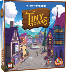 White Goblin Games bordspel Tiny Towns strategisch spel 1-6 spelers