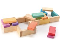 Ocamora speelgoed plankenset groot - educatief karton multicolor