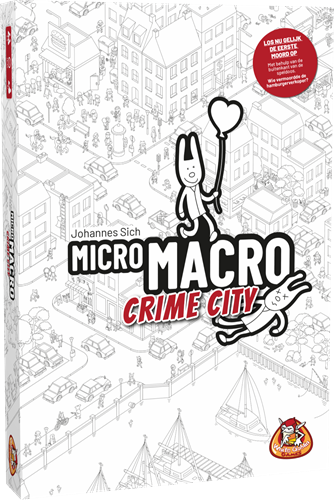 White Goblin Games bordspel MicroMacro Crime City - detectivespel 10+