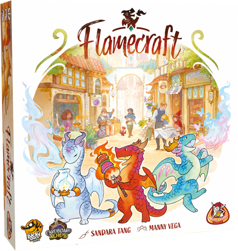 White Goblin Games bordspel Flamecraft standaard editie 10+ familie