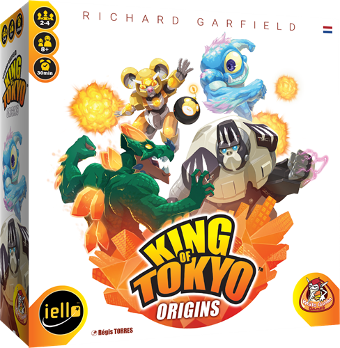 White Goblin Games bordspel King of Tokyo Origins 8+ strategie