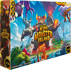 White Goblin Games jeu de société King of Monster Island stratégie