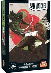 White Goblin Games bordspel Unmatched Robin Hood vs Bigfoot strategie