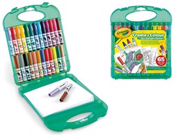 Crayola coffret coloriage mini feutres lavables pour enfants et jeu créatif