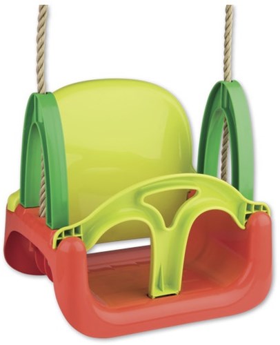 Androni Giocattoli schommel 3 in 1 meegroeischommel kunststof multicolor-3