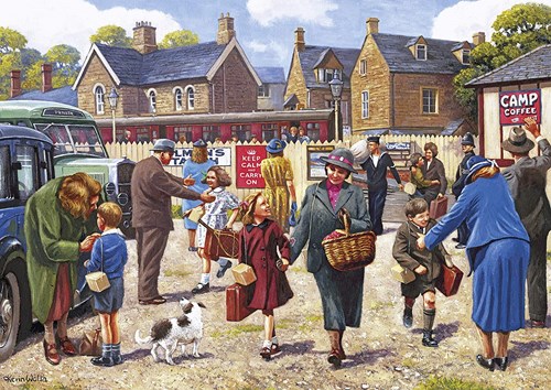 Gibsons 4 Puzzles - The Evacuees - 500 Teile-2