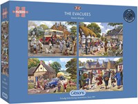Gibsons 4 Puzzles - The Evacuees - 500 Teile