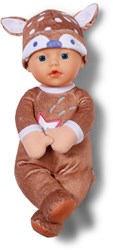 BABY born babypop slapend hertje 30 cm pluche pop voor kinderen