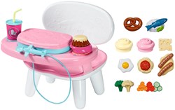BABY born interactieve kinderstoel poppenstoel met licht en geluid 43 cm